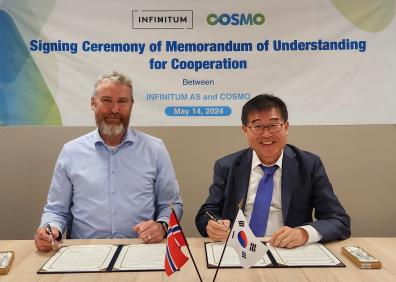 자원순환보증금관리센터-노르웨이 Infinitum, 상호 협력관계 구축을 위한 업무협약 체결(`24.5.14.) 썸네일