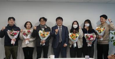 자원순환보증금관리센터 시무식 및 승진 임용(2024.1.) 썸네일