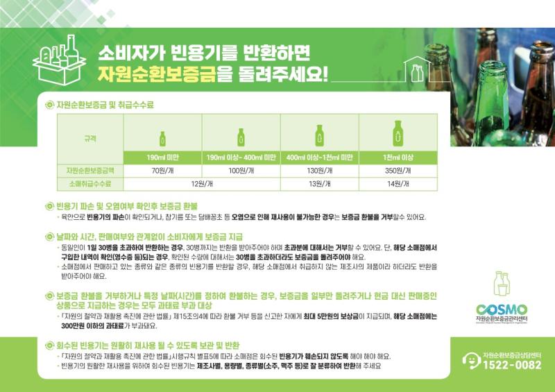 소매점 빈용기 반환 관련 안내자료 썸네일